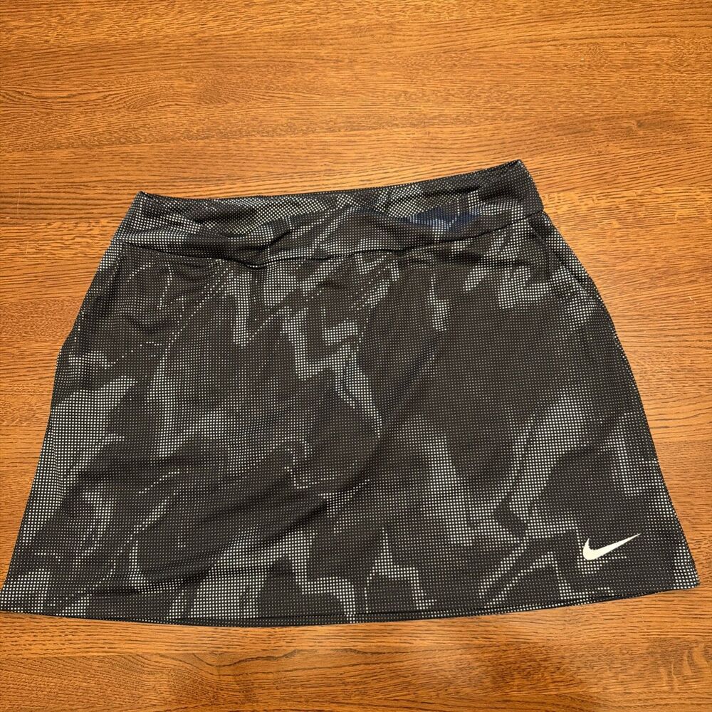 Nike Black Microdot Athletic Skort